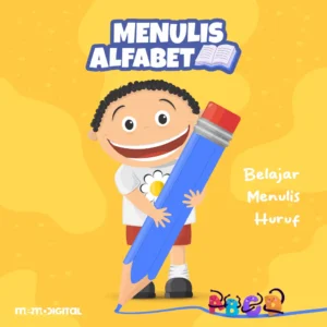 Buku Belajar dan Bermain untuk Anak - Seri Menulis Alfabet